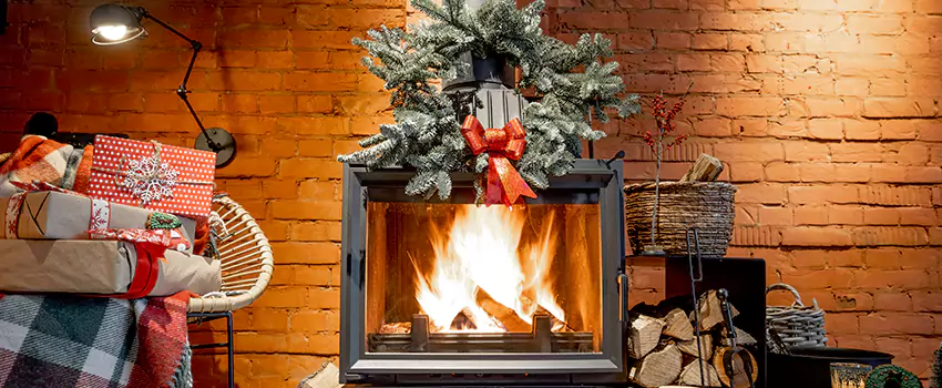 Travis Industries Linear Gas Fireplace Installation in Hutchinson, Kansas