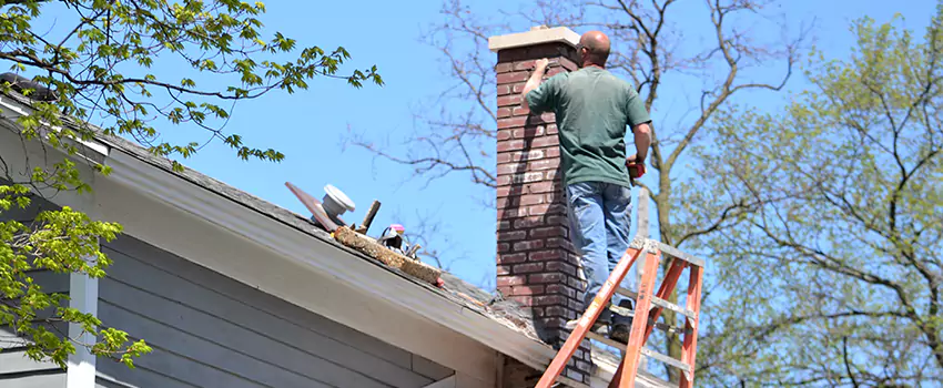 Vinyl and PVC Chimney Flashing Installation in Hutchinson, KS