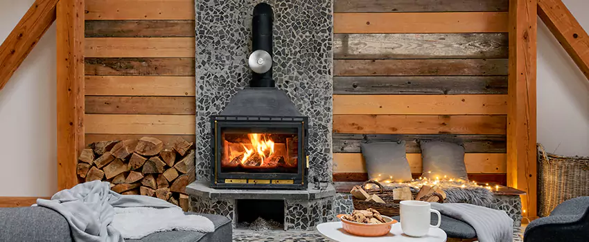 Thelin Hearth Products Direct Vent Gas Stove Fireplace Inspection in Hutchinson, Kansas
